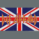 Def Leppard FLAG Graphite Heather Adult T-Shirt – Official Rock Band Flag Graphic Fan Shirt