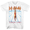 Def Leppard High 'n' Dry Diver Graphic T-Shirt - Official 1981 Band Tee
