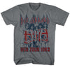 Def Leppard USA Tour 1983 Adult T-Shirt, Vintage Hard Rock Band Graphic Tee, Classic 80s Concert Music Apparel