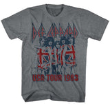 Def Leppard USA Tour 1983 Adult T-Shirt, Vintage Hard Rock Band Graphic Tee, Classic 80s Concert Music Apparel
