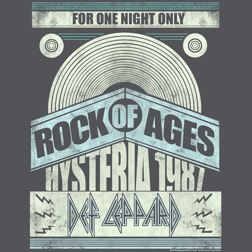 Def Leppard One Night Only Graphic T-Shirt - Official Concert Band Tee