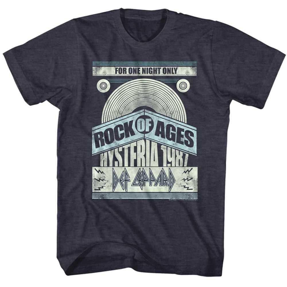 Def Leppard One Night Only Graphic T-Shirt - Official Concert Band Tee