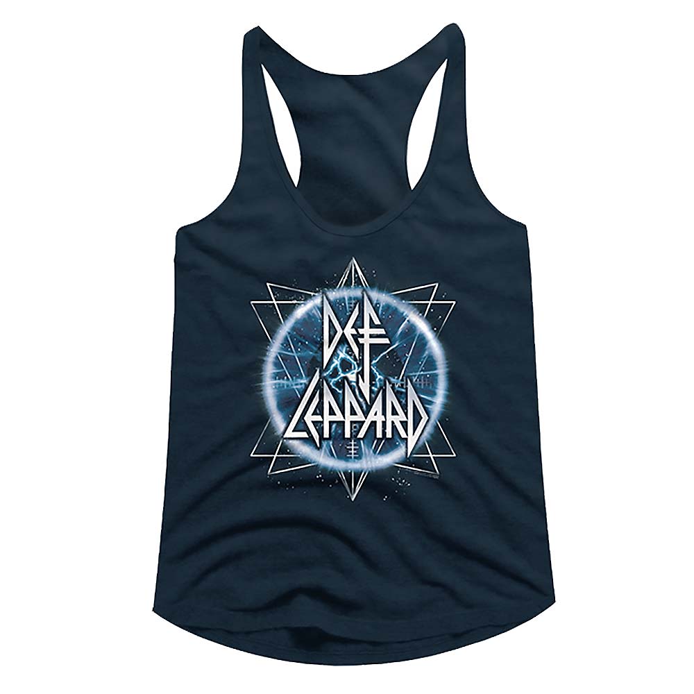 Def Leppard Electric Eye Graphic Girl Tank Top - Official Hard Rock Band Tee