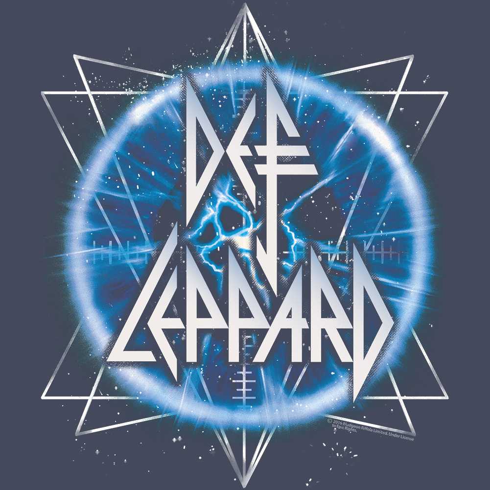 Def Leppard Electric Eye Adult T-Shirt, Classic 80s Hard Rock Band Graphic Tee, Retro Concert Music Fan Apparel