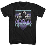 Def Leppard Sing It Adult T-Shirt, Classic 80s Hard Rock Band Graphic Tee, Retro Concert Music Fan Apparel