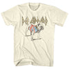 Def Leppard British Bulldog Graphic T-Shirt - Official Hard Rock Band Tee