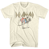 Def Leppard British Bulldog Graphic T-Shirt - Official Hard Rock Band Tee
