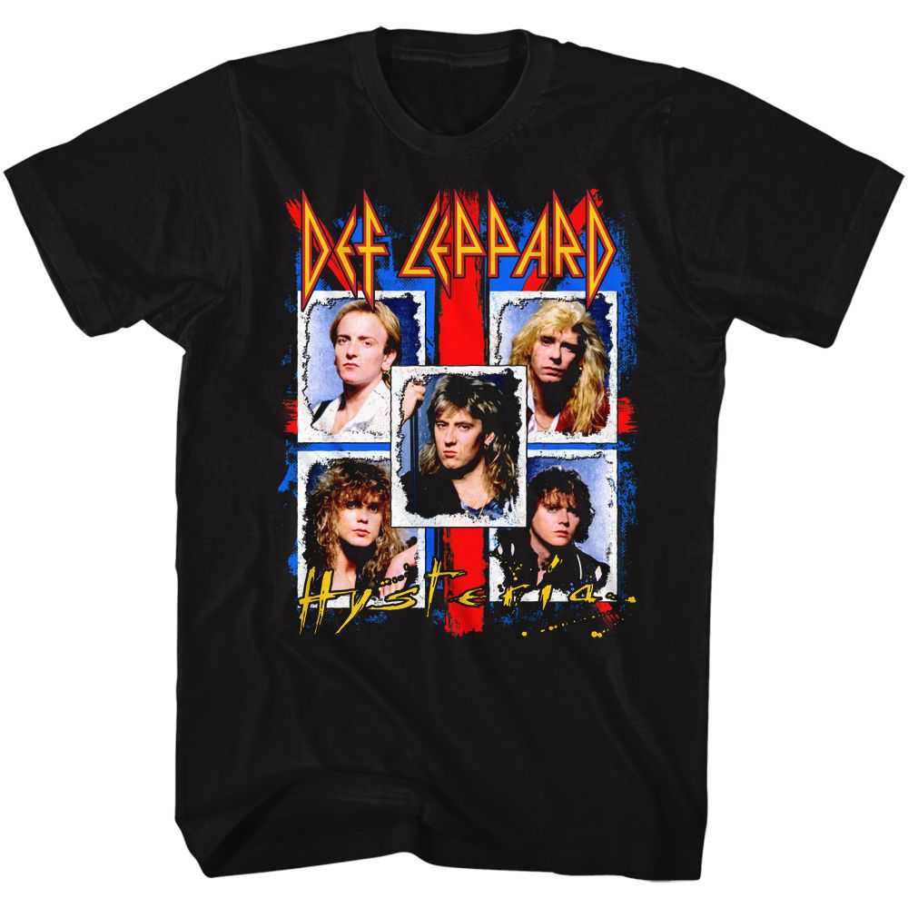 Def Leppard Hysteria Ugly Graphic T-Shirt - Official Holiday Band Tee