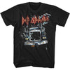 Def Leppard On Through The Night Graphic T-Shirt - Official 1980 Band Tee