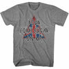 Def Leppard Pour Some Sugar On Me Triangle Graphic T-Shirt - Official Band Tee