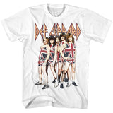 Def Leppard Classic Logo Graphic T-Shirt - Official Hard Rock Band Tee