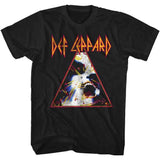 Def Leppard NOBGHYST Black Adult T-Shirt – Official Band Graphic Shirt for Classic Rock Fans