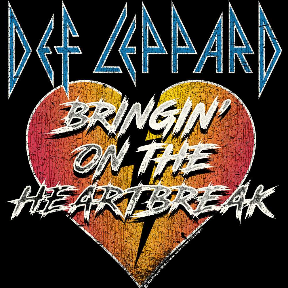 Def Leppard Bringin Youth Graphic T-Shirt - Vintage Hard Rock Band Merch - Kids Concert Fan Gift Idea