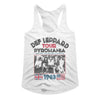 Def Leppard Pyromania Tour Graphic Girl Tank Top - Official 1983 Rock Band Tee