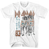 Def Leppard 1983 World Tour Vintage Band Tee - Unisex 80s Rock Graphic Shirt