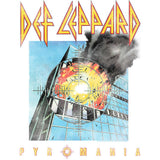 Def Leppard Faded Pyromania Album Kids Graphic Tee - Retro 80s Rock Concert Apparel - Youth Music Fan Gift
