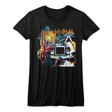 Def Leppard JUMBLE Black Adult T-Shirt – Official Rock Band Graphic Tee for Concerts & Music Fans