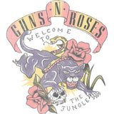 Guns N' Roses Welcome to the Jungle Graphic T-Shirt - Official Kids Band Tee - Size Youth