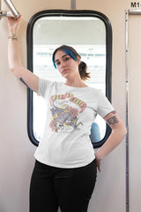 Guns N' Roses Welcome to the Jungle Tattoo Graphic T-Shirt - Rock Band Tee