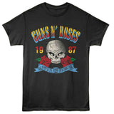 Guns N' Roses Appetite for Destruction 1987 Graphic T-Shirt - Rock Band Tee