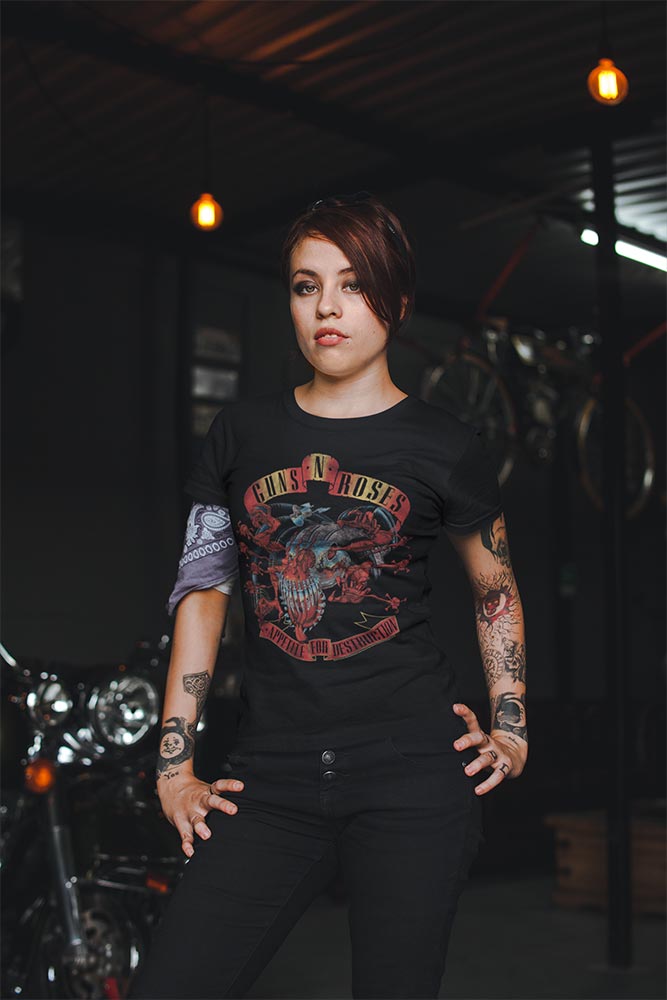 Guns N' Roses Appetite for Destruction Monster Graphic T-Shirt - Rock Band Tee