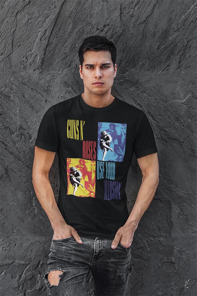 Guns N' Roses Use Your Illusion Tour Graphic Band Tee - Unisex Classic Rock Shirt