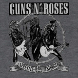 Guns N' Roses Appetite for Destruction Graphic T-Shirt - Two-Sided Tracklist Band Tee