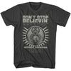Journey Journey Detroit Adult Graphic T-Shirt - Legendary Classic Rock Band Clothing - Vintage Idea
