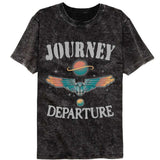 Journey Departure Album Graphic T-Shirt - Classic Rock Music Clothing - Vintage Concert Lover Gift Idea