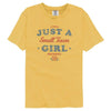 Journey Small Town Girl Lyric Graphic T-Shirt - Classic Rock Music Clothing - Vintage Concert Gift Idea