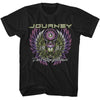 Journey DSB Song Graphic T-Shirt - Classic Rock Music Clothing - Vintage Concert Lover Gift Idea