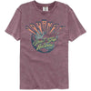Journey DSB Globe Graphic T-Shirt - Classic Rock Music Clothing - Vintage Concert Lover Gift Idea
