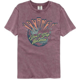 Journey DSB Globe Graphic T-Shirt - Classic Rock Music Clothing - Vintage Concert Lover Gift Idea