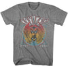 Journey Stars Logo Graphic T-Shirt - Classic Rock Music Clothing - Vintage Concert Lover Gift Idea