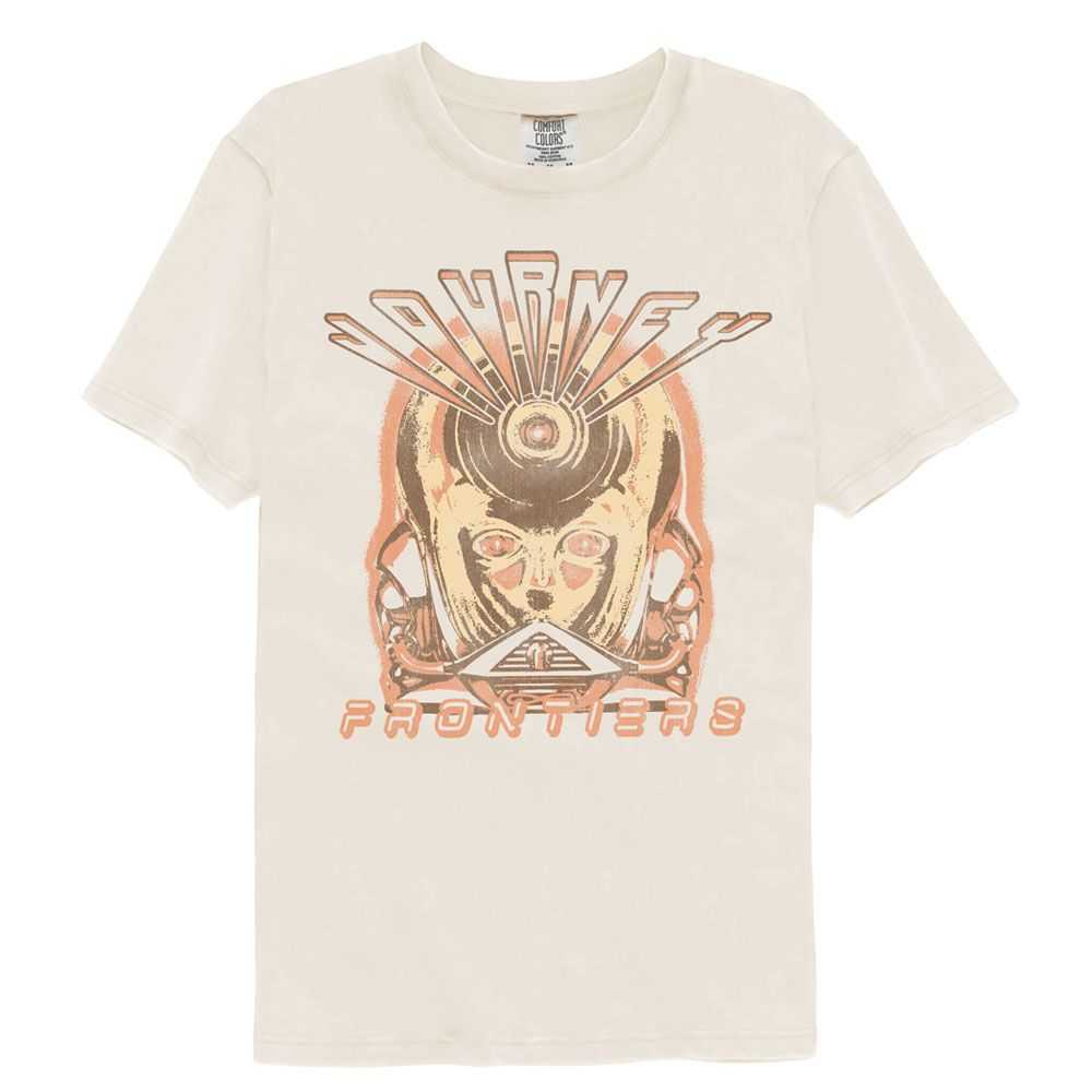Journey Frontiers Recolor Album Graphic T-Shirt - Classic Rock Music Clothing - Vintage Concert Lover Gift Idea