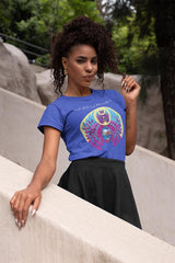 Journey Three Scarab Recolor Logo Graphic T-Shirt - Classic Rock Music Clothing - Vintage Concert Lover Gift Idea