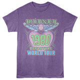 Journey Departure World Tour Graphic T-Shirt - Classic Rock Music Clothing - Vintage Concert Lover Gift Idea