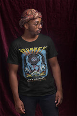 Journey Frontiers Album Graphic T-Shirt - Classic Rock Music Clothing - Vintage Concert Lover Gift Idea