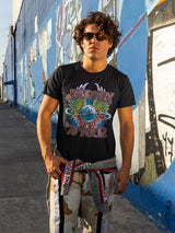 Journey 79 Tour Locals Double Sided Graphic T-Shirt - Classic Rock Music Clothing - Vintage Concert Lover Gift