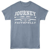 Journey Faithfully Song Graphic T-Shirt - Classic Rock Music Clothing - Vintage Concert Lover Gift Idea