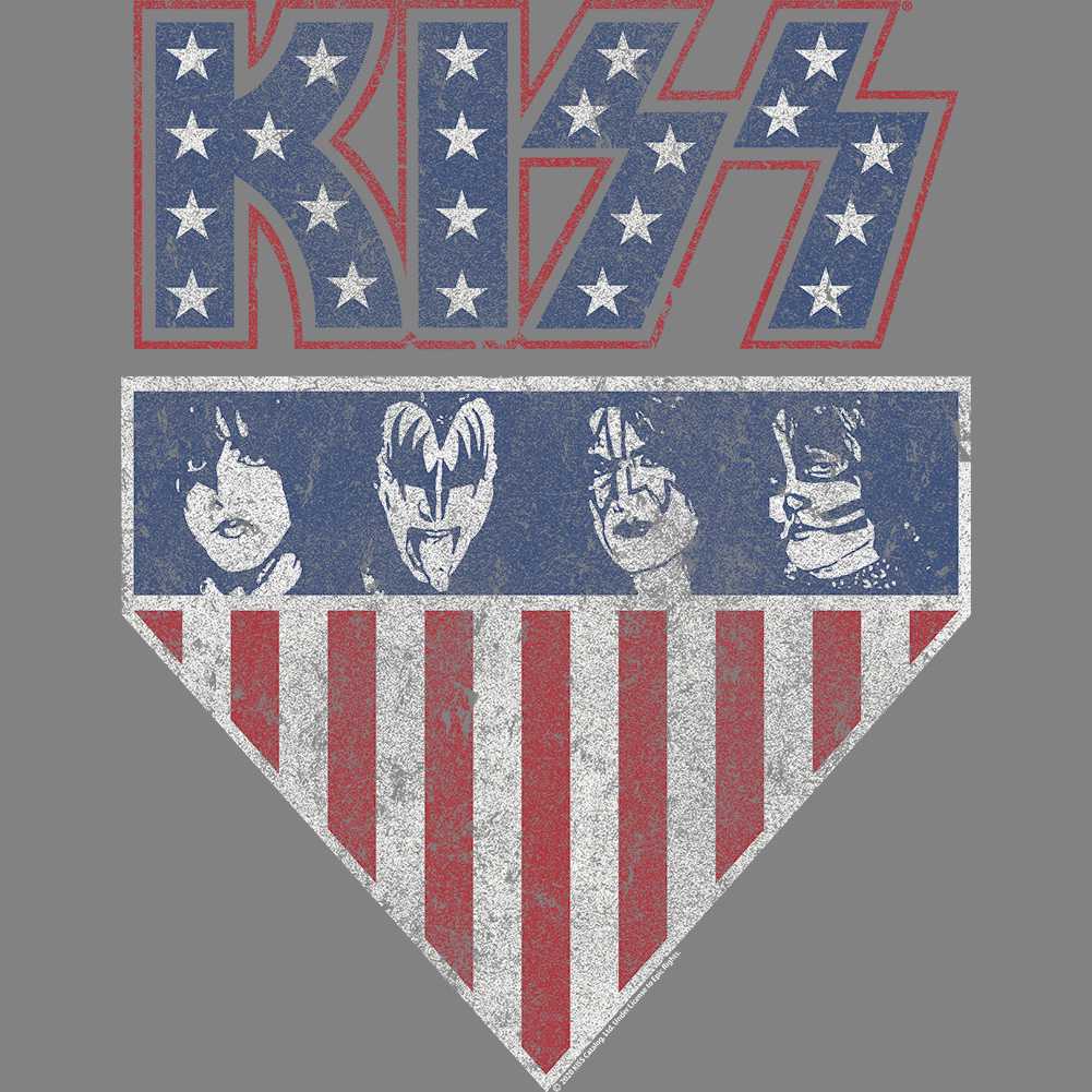KISS KISS1776 Graphic T-Shirt - Classic Rock Music Clothing - Vintage Concert Lover Gift Idea