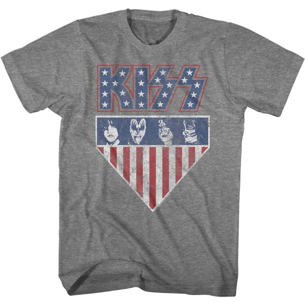 KISS KISS1776 Graphic T-Shirt - Classic Rock Music Clothing - Vintage Concert Lover Gift Idea