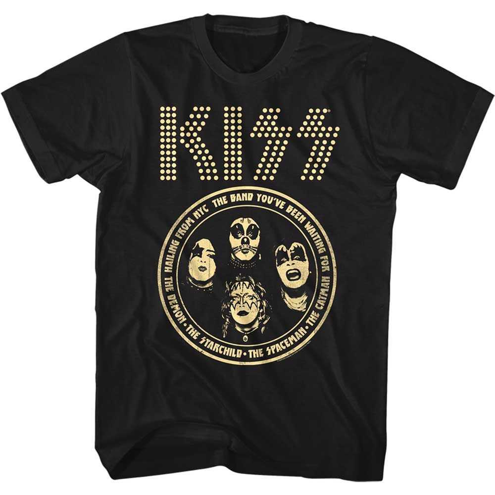 KISS Fromnyc Graphic T-Shirt - Classic Rock Music Clothing - Vintage Concert Lover Gift Idea