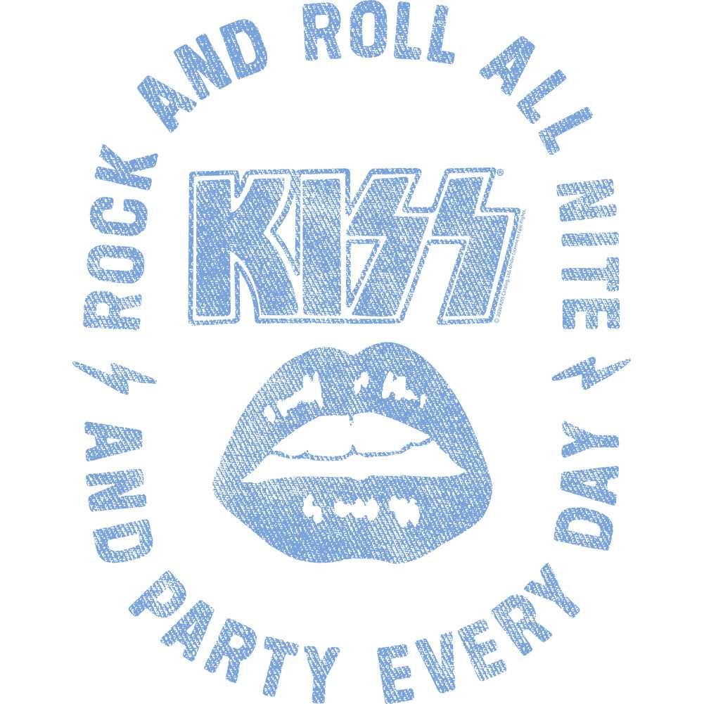 KISS All Nite Graphic T-Shirt - Classic Rock Music Clothing - Vintage Concert Lover Gift Idea