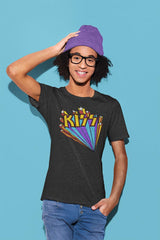 KISS Kissstars Graphic T-Shirt - Classic Rock Music Clothing - Vintage Concert Lover Gift Idea