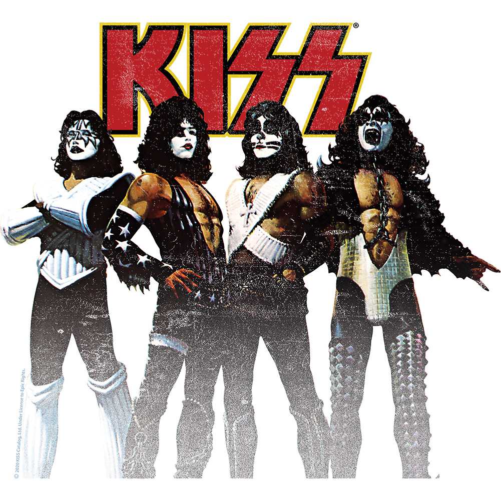 KISS KISS Band Graphic T-Shirt - Classic Rock Music Clothing - Vintage Concert Lover Gift Idea