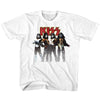 KISS KISS Band Youth Graphic T-Shirt - Classic Rock Music Clothing - Vintage Concert Lover Gift Idea