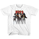 KISS KISS Band Youth Graphic T-Shirt - Classic Rock Music Clothing - Vintage Concert Lover Gift Idea