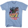 KISS Park Phantom Graphic T-Shirt - Classic Rock Music Clothing - Vintage Concert Lover Gift Idea