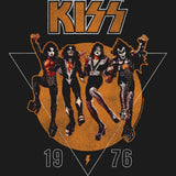 KISS 76 Graphic Tank Top - Classic Rock Music Clothing - Vintage Concert Lover Gift Idea